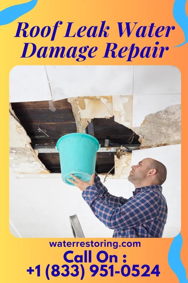 Roof Leak Water Damage Repair in Old Bennington, VT